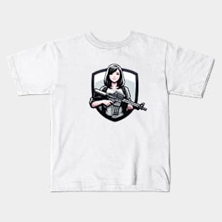 Tactical Girls' Frontline Kids T-Shirt